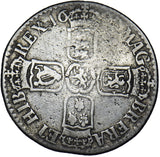 1698-9 Shilling (4th Bust ‘Flaming Hair’) - William III British Silver Coin