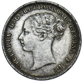 1883 Threepence - Victoria British Silver Coin - Nice