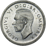 1937 Proof Threepence - George VI British Silver Coin - Superb