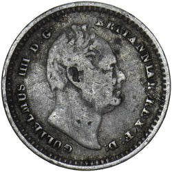 1834 Threehalfpence - Elizabeth II British Silver Coin