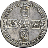 1695 Octavo Crown - William III British Silver Coin