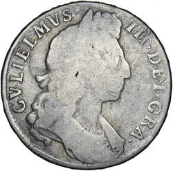 1698 Halfcrown - William III British Silver Coin