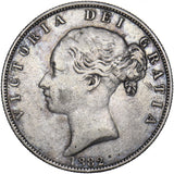 1882 Halfcrown - Victoria British Silver Coin - Nice