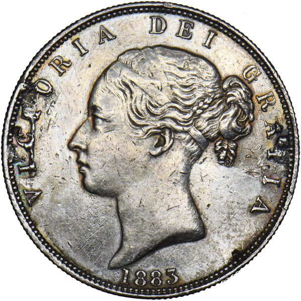 1883 Halfcrown - Victoria British Silver Coin