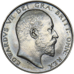 1902 Matt Proof Halfcrown - Edward VII British Silver Coin - Superb