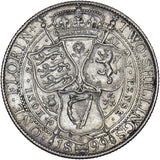 1899 Florin - Victoria British Silver Coin - Nice
