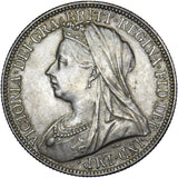 1901 Florin - Victoria British Silver Coin - Very Nice