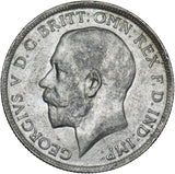 1915 Florin - George V British Silver Coin - Very Nice