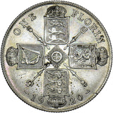 1920 Florin - George V British Silver Coin - Nice