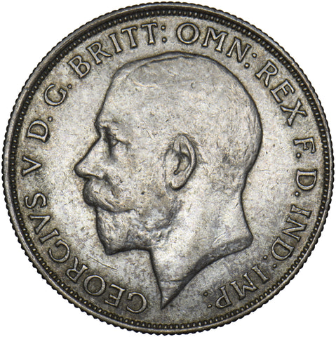 1923 Florin - George V British Silver Coin - Nice