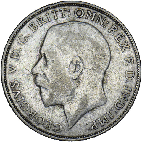 1925 Florin - George V British Silver Coin