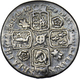 1726 Sixpence - George I British Silver Coin