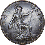 1926 Penny - George V British Bronze Coin - Nice