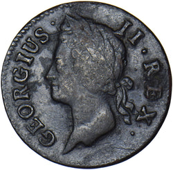 1742 Ireland Halfpenny - Copper Coin