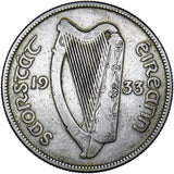 1933 Ireland Halfcrown - Silver Coin