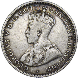 1913 Australia Shilling - Silver Coin
