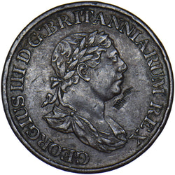 1815 Ceylon 1/2 Stiver - George III Copper Coin
