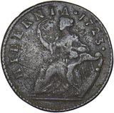 1723 Ireland Halfpenny - Copper Coin
