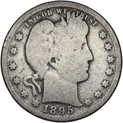 1895 O USA Quarter Dollar - Silver Coin