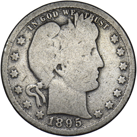 1895 O USA Quarter Dollar - Silver Coin