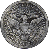 1908 D USA Quarter Dollar - Silver Coin