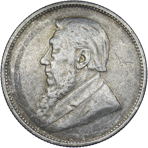 1895 South Africa 2 Shillings - Silver Coin