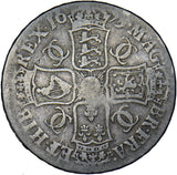 1675 Crown (Extremely Rare) - Charles II British Silver Coin