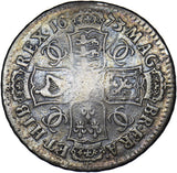 1673 Halfcrown - Charles II British Silver Coin