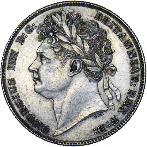 1820 Halfcrown - George IV British Silver Coin - Very Nice