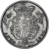 1820 Halfcrown - George IV British Silver Coin - Very Nice