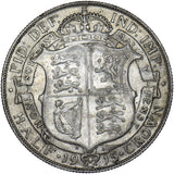 1915 Halfcrown - George V British Silver Coin - Nice