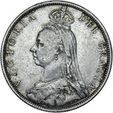 1891 Florin - Victoria British Silver Coin - Nice