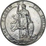 1905 Florin - Edward VII British Silver Coin - Very Nice
