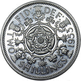 1953 Proof Florin - Elizabeth II British  Coin - Superb