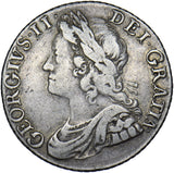 1741 Shilling - George II British Silver Coin - Nice