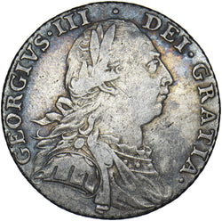 1787 Shilling - George III British Silver Coin