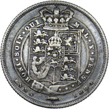 1824 Shilling - George IV British Silver Coin - Nice