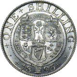 1893 Shilling - Victoria British Silver Coin - Very Nice