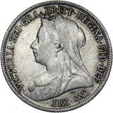 1895 Shilling - Victoria British Silver Coin