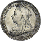 1899 Shilling - Victoria British Silver Coin - Superb
