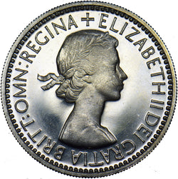 1953 Proof EnglishShilling - Elizabeth II British  Coin - Superb