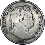 1816 Halfcrown - George III British Silver Coin