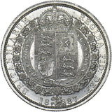 1887 Halfcrown - Victoria British Silver Coin - Superb