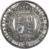 1889 Halfcrown - Victoria British Silver Coin - Very Nice