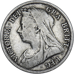 1898 Halfcrown - Victoria British Silver Coin