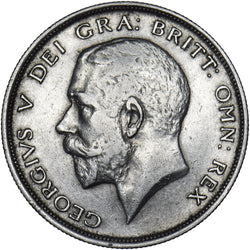 1912 Halfcrown - George V British Silver Coin - Nice