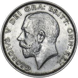 1913 Halfcrown - George V British Silver Coin - Nice