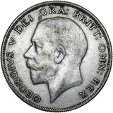 1925 Halfcrown - George V British Silver Coin - Nice