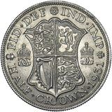 1931 Halfcrown - George V British Silver Coin - Superb