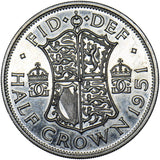 1951 Proof Halfcrown - George VI British  Coin - Very Nice